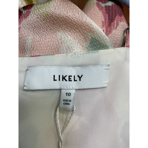 Likely 'Calista' Ivory Polyester Dress Size 10 - Picture 4 of 5